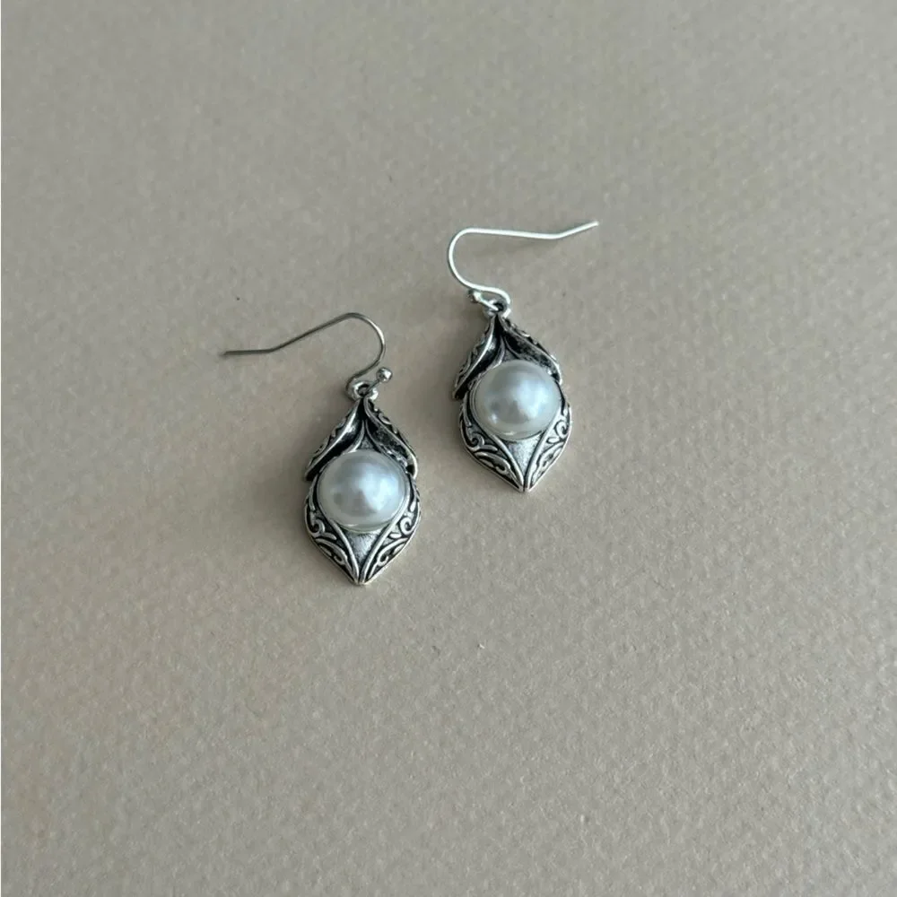 Retro Pearl Earrings S1294